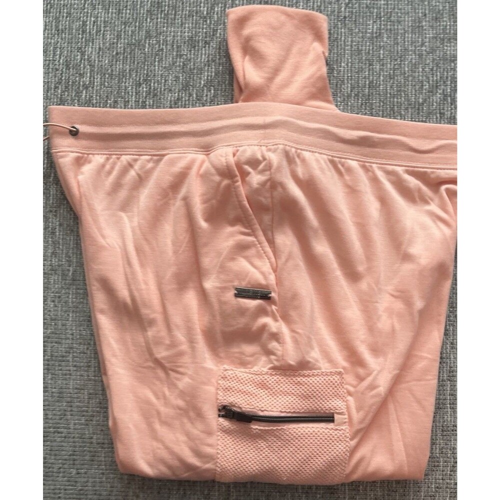Nine West Active Peach Cargo Joggers Mesh Utility Pockets Women’s Size 2X